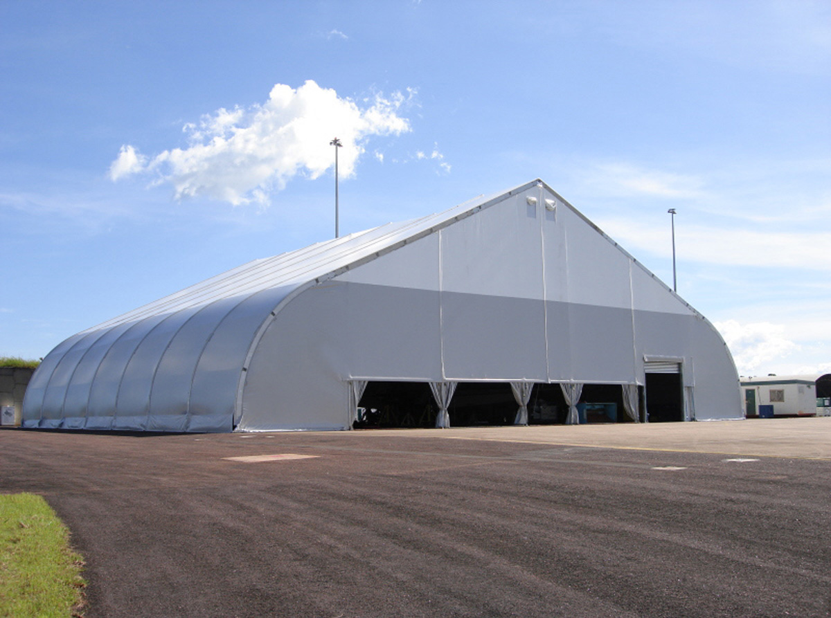 TFS Aircraft Hangar Curved Tent