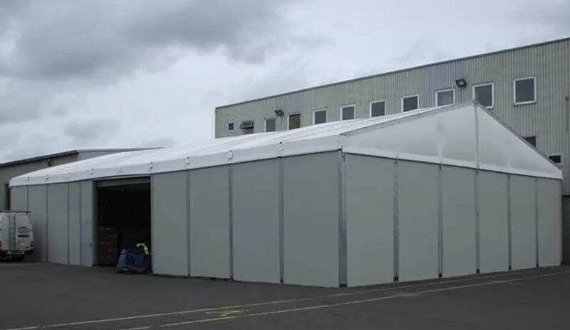 Tent for warehouse