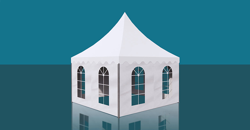 Pagoda tent