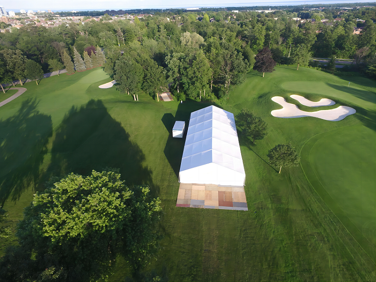 Qiangyu 30M Sports Tent for Euro Equestrian Sport Field